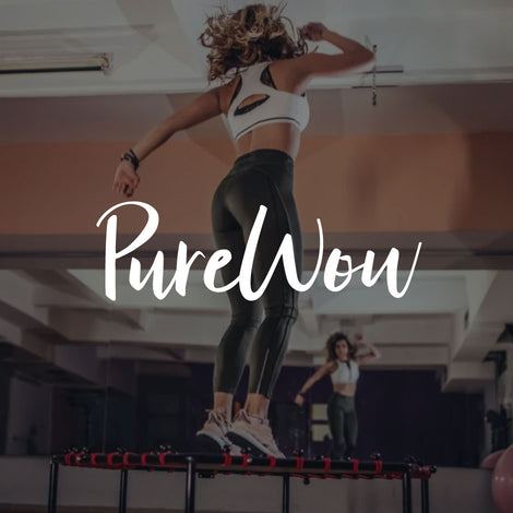 I Tried a Trampolining Workout Class and Now I Want to Buy a Trampoline on PureWow