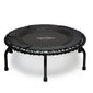 Padded petal version of the JumpSport 39 inch PREMIUM trampoline, laying flat