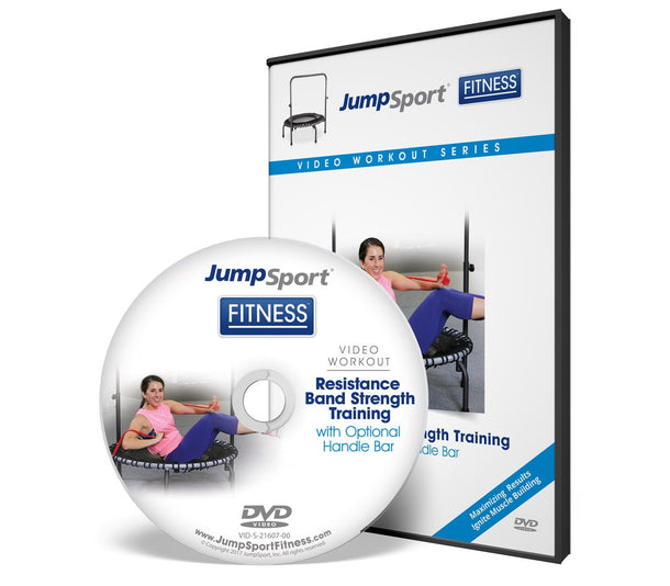 Resistance Band Strength Training Handle Bar Workout DVD