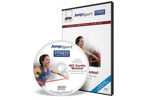 HIIT Cardio Workout Fitness Trampoline Workout DVD