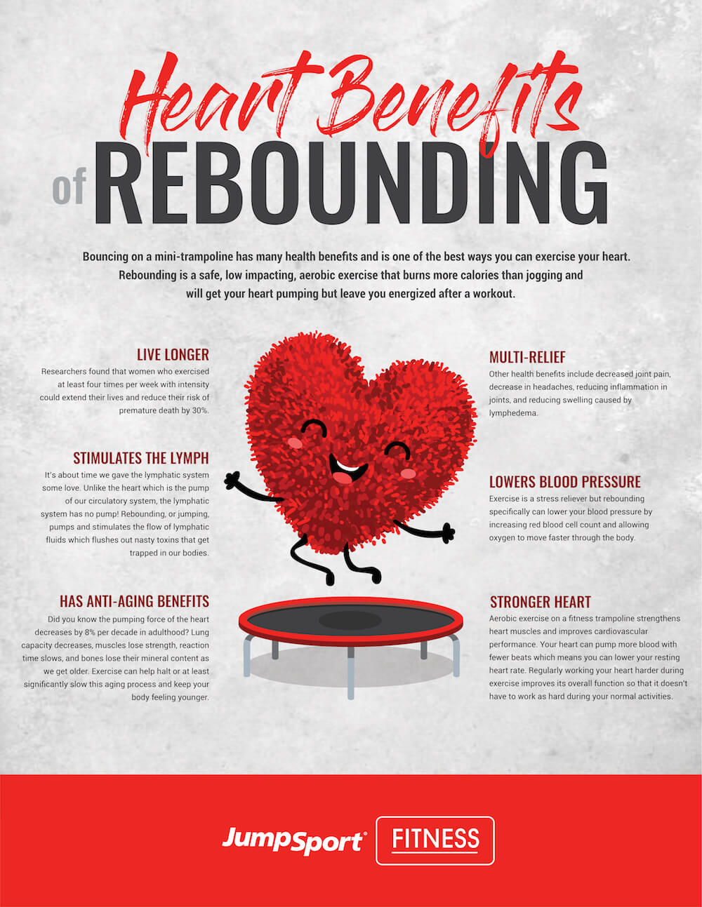Glorious dokumentarfilm maskulinitet Heart Benefits of Rebounding - JumpSport.com